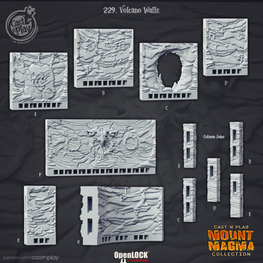 Volcano Walls